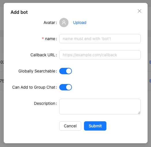 Success Page After Creation